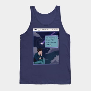 Aesthetic Anime Shooting Star Tank Top